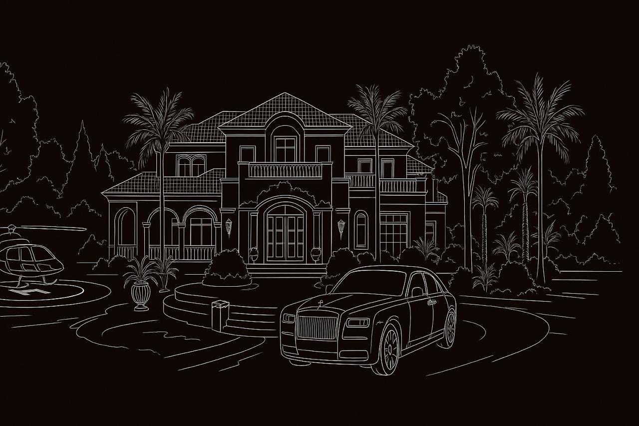 Luxury lead generation case study - Fine Listings exotic cars and South Delhi villas marketed by Avikosh Digital